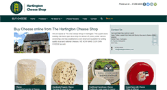 Desktop Screenshot of hartingtoncheeseshop.co.uk