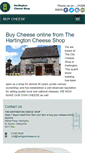 Mobile Screenshot of hartingtoncheeseshop.co.uk